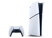 Sony PlayStation 5 SLIM Disc 1TB + Fortnite Cobalt Star - White